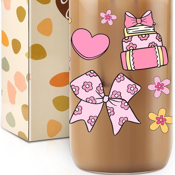 Books & Bows Tumbler - Picture 2 of 4
